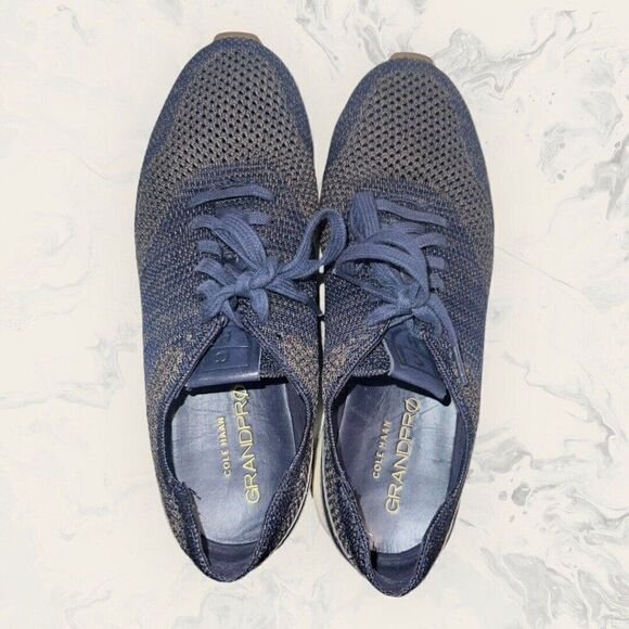 Cole Haan Grandpro Stitchlite Blue Running Comfort Shoes Mens Size 9M C27763 - Picture 6 of 8